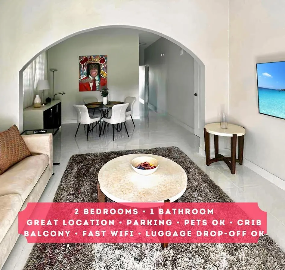 Breathtaking 2-Bedroom Beachside Apartment 산후안 푸에르토리코